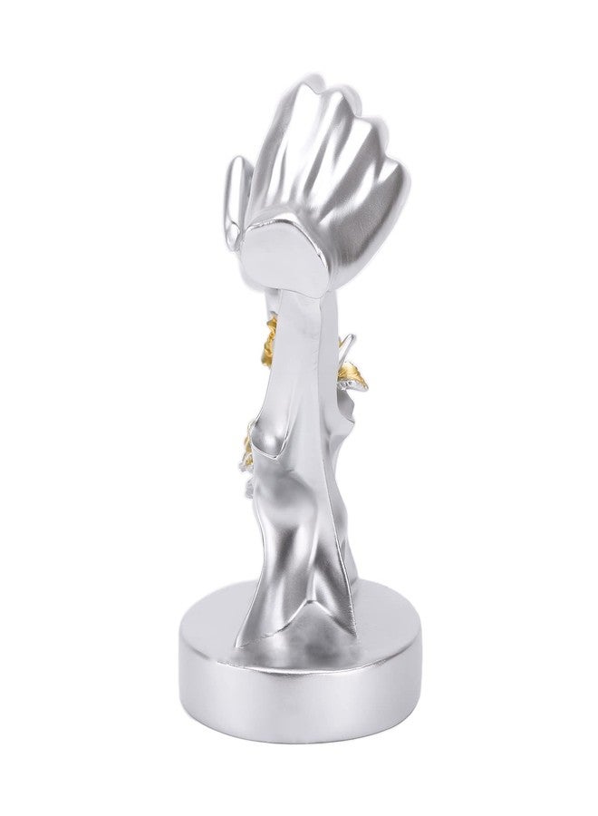 BRABUD Resin Lovers Hands Statue Wear Ring Figurine Wedding Anniversary Valentine's Day Birthday Gift Proposal Marriage Decoration Home Ornament TQGJBS323 - Image 5